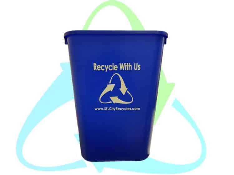 Get Your InHome Recycling Bin Saint Louis City Recycles